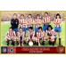 Subbuteo Andrew Table Soccer Atletico Madrid Champions Cup Finalist 1973-74 on classic Hasbro bases